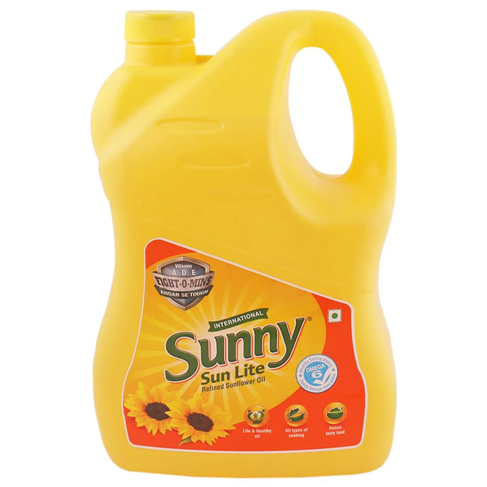 Sunny Sun Lite Refined Sunflower Oil 5 L