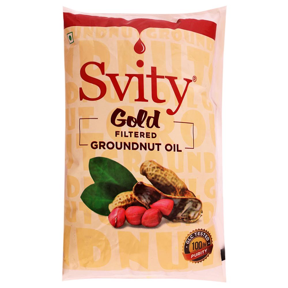 Svity Gold Filtered Groundnut Oil 1 L