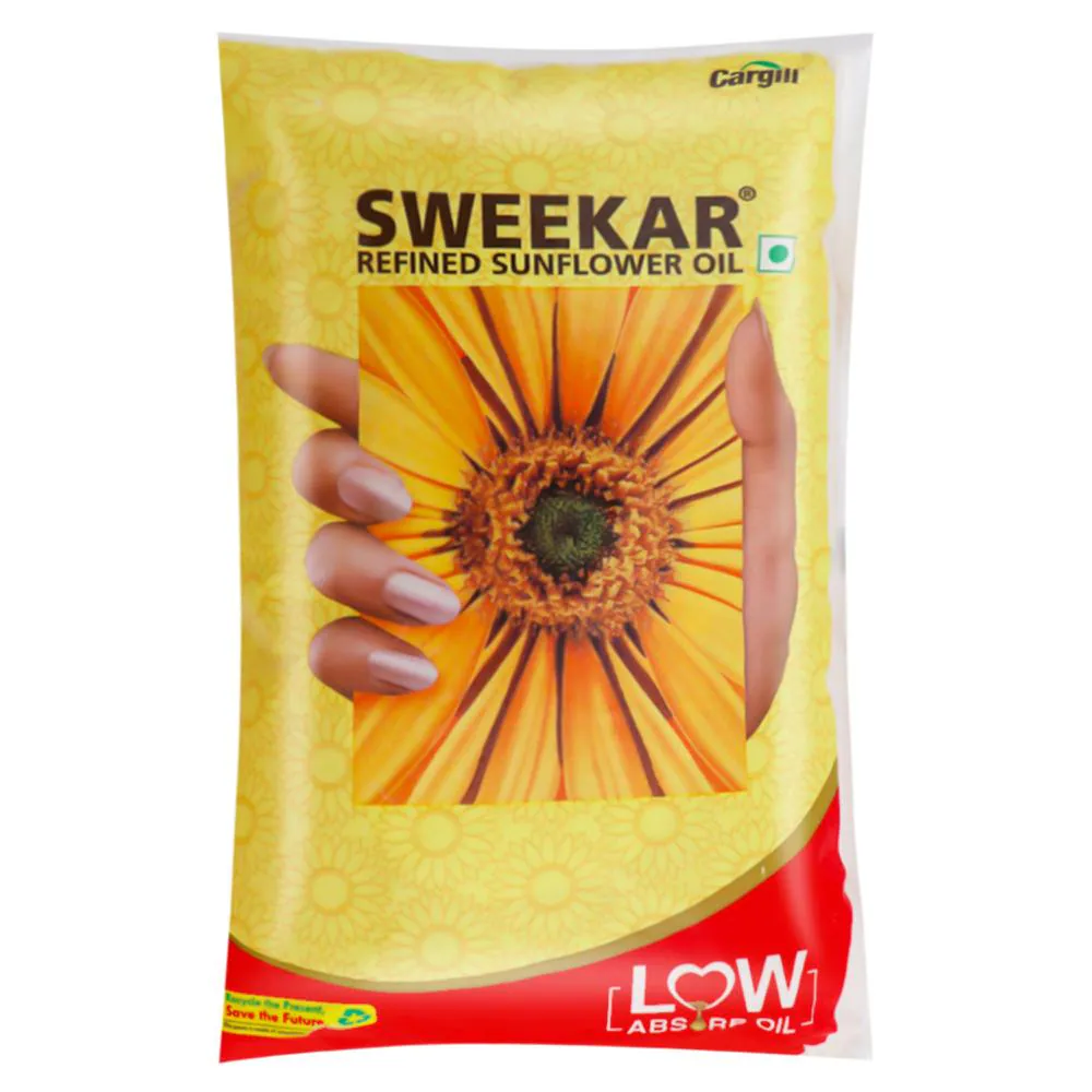 Sweekar Refined Sunflower Oil 1 L