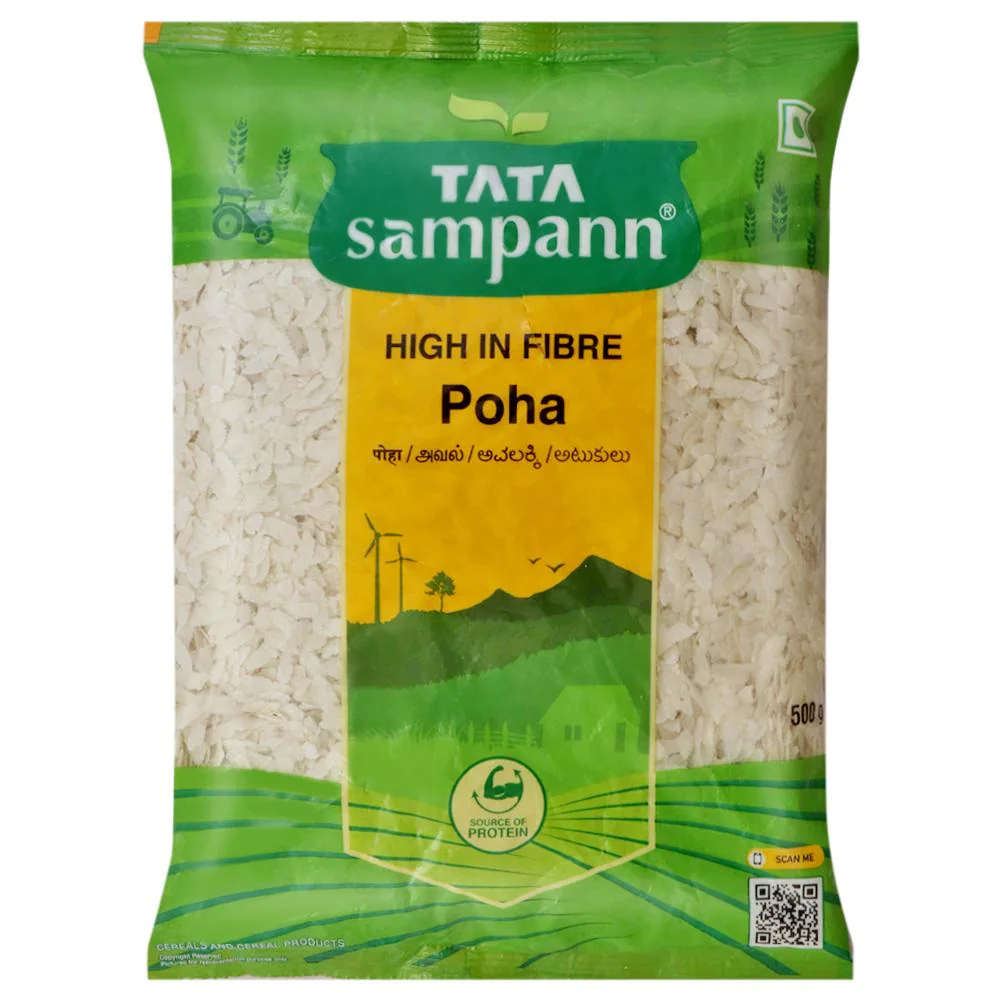 Tata Sampann White Poha 500 g
