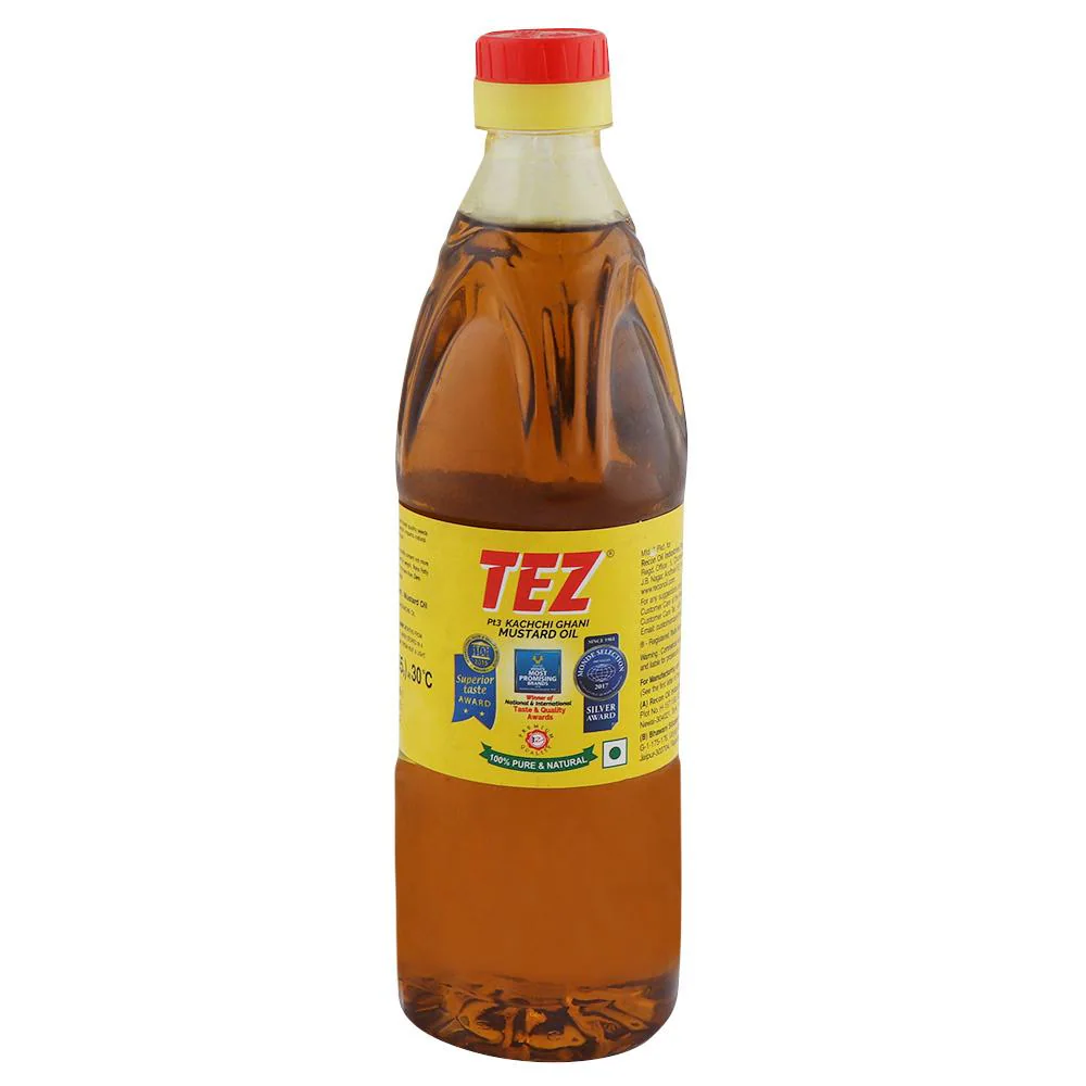Tez Kachchi Ghani Mustard Oil 500 ml